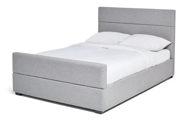 Costa Fabric Superking Ottoman Bed Frame - Grey