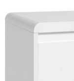 Sleigh 2 Door Sideboard - White Gloss ( B Grade 1048)