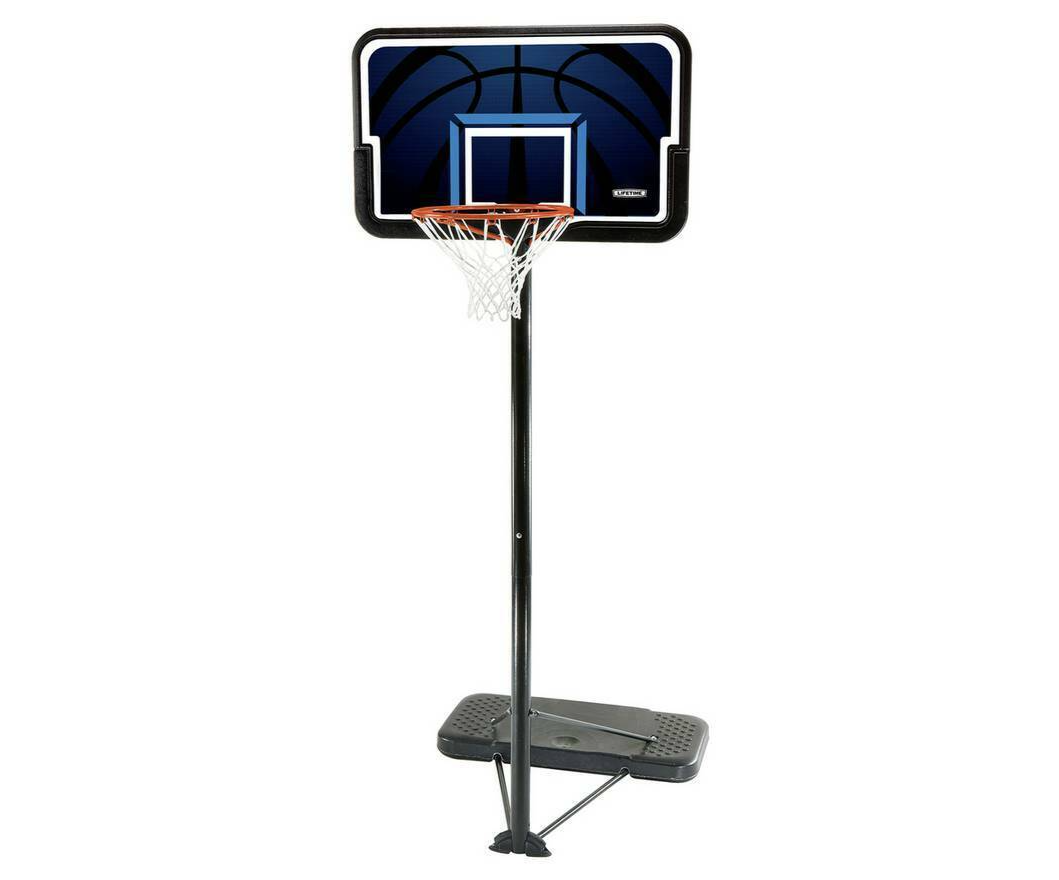Lifetime Portable Adjustable Basketball Hoop and Backboard 44inch