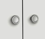 Home Seville 2 Door Wardrobe - White | Sturdy Storage Cabinet Bedroom Clothes