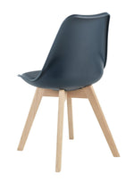 Jerry Pair of Dining Chair - Navy Blue | Classic design chairs
