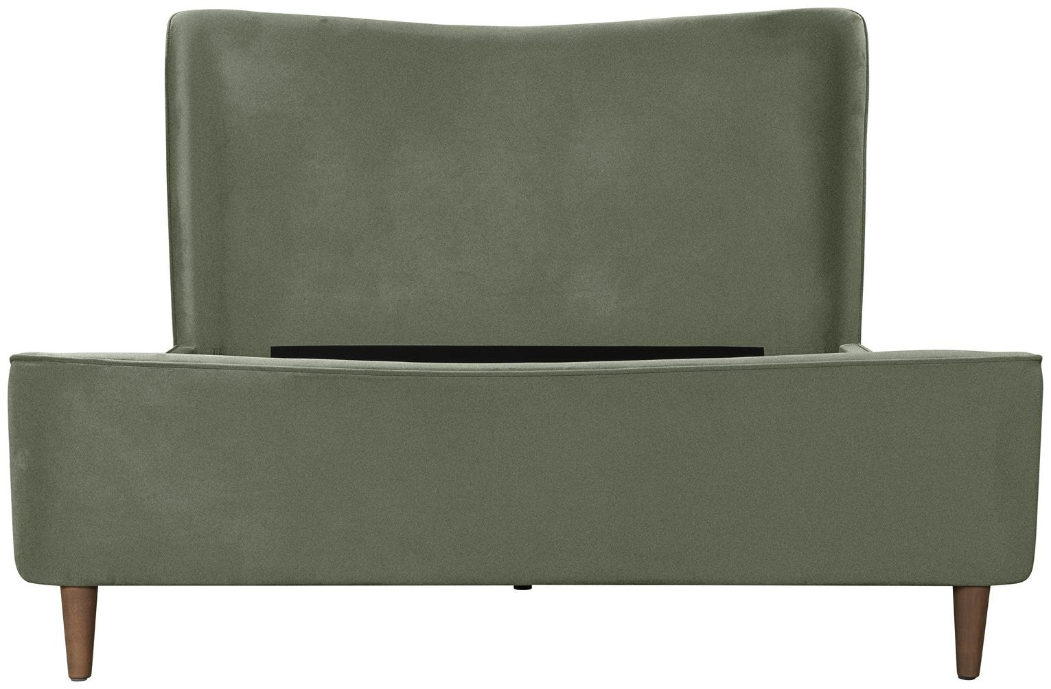 Betty Kingsize Bed Frame - Green | Luxurious Upholstered Design