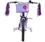 Pedal Pals Glitter 16 Inch Kids Mountain Bike Purple | Children’s Bicycle Bike