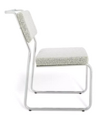 Habitat 60 Duomo Metal Dining Chair - Silver