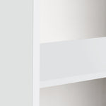 Home Carla 1 Door Display Cabinet - White | Glass Showcase Styling
