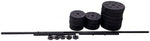 Opti Vinyl Dumbbell and Barbell Set - 50kg | Adjustable Dumbbells and Bar Set