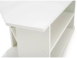 Corner TV Unit - White
