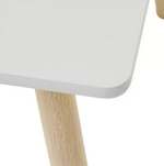 Liberty House Kids Table and Chair Set - Wood White
