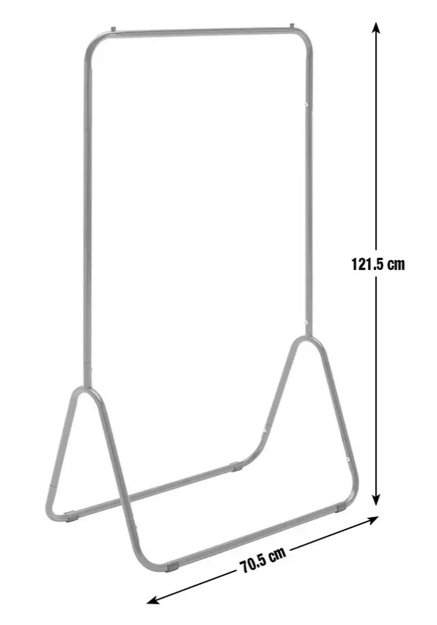 Kids Arnie Clothes Rail Blue | Children's Garment Hanging Rail Bedroom Furniture
