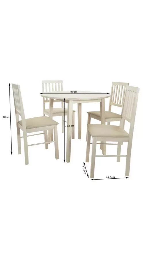 Kendal Round Extending Oak Dining Table (TABLE ONLY)