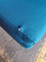 Duo Fabric Clic Clac Sofa Bed - Teal ( B Grade )