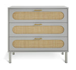 Monica 3 Drawer Chest - Grey