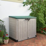 Keter Store It Out Max 1200L Garden Storage Box -Beige/Green | 1200L garden stor