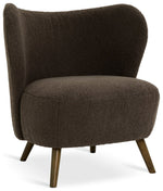 Cory Boucle Accent Chair - Brown