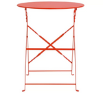 Habitat Eve 2 Seater Folding Metal Garden Bistro Set- Orange