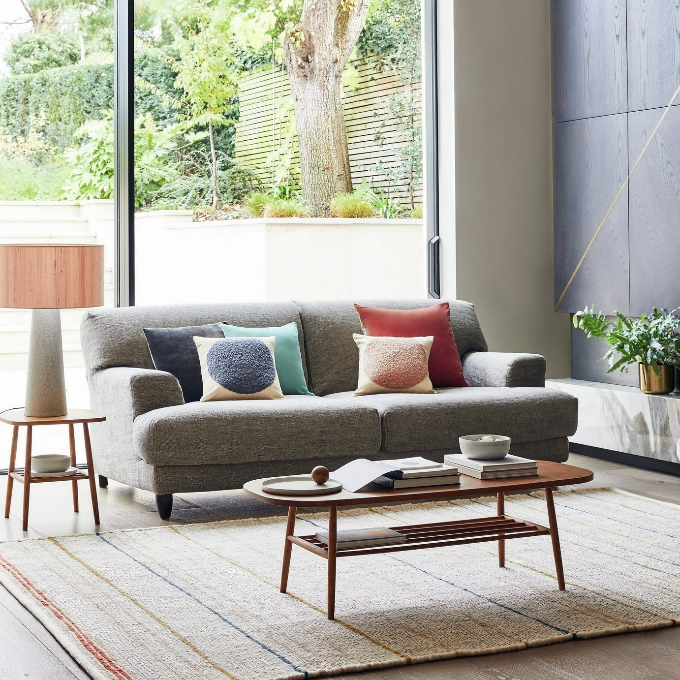 Cornelia Coffee Table - Walnut | Rich Wood Aesthetic