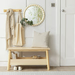Habitat Akio Solid Wood Storage Bench - Natural