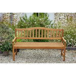 Henrietta 3 Seater Wooden Garden Bench