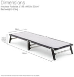 Jay-Be Lite Folding Bed with Mattress - Single