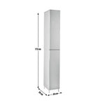 Gloss Tallboy - White (B Grade 19687 )