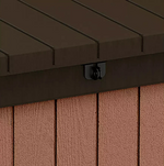 Keter Darwin 380L Outdoor Garden Storage Box - Brown