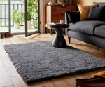 Habitat Recycled Cosy Plain Shaggy Rug - 160x230cm - Grey