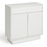 Habitat Cubes 2 Door 1 Drw Small Sideboard - White | White Cabinet Storage Unit