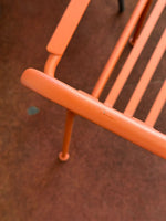 Indu 2 Seater Metal Garden Bench - Red (S)