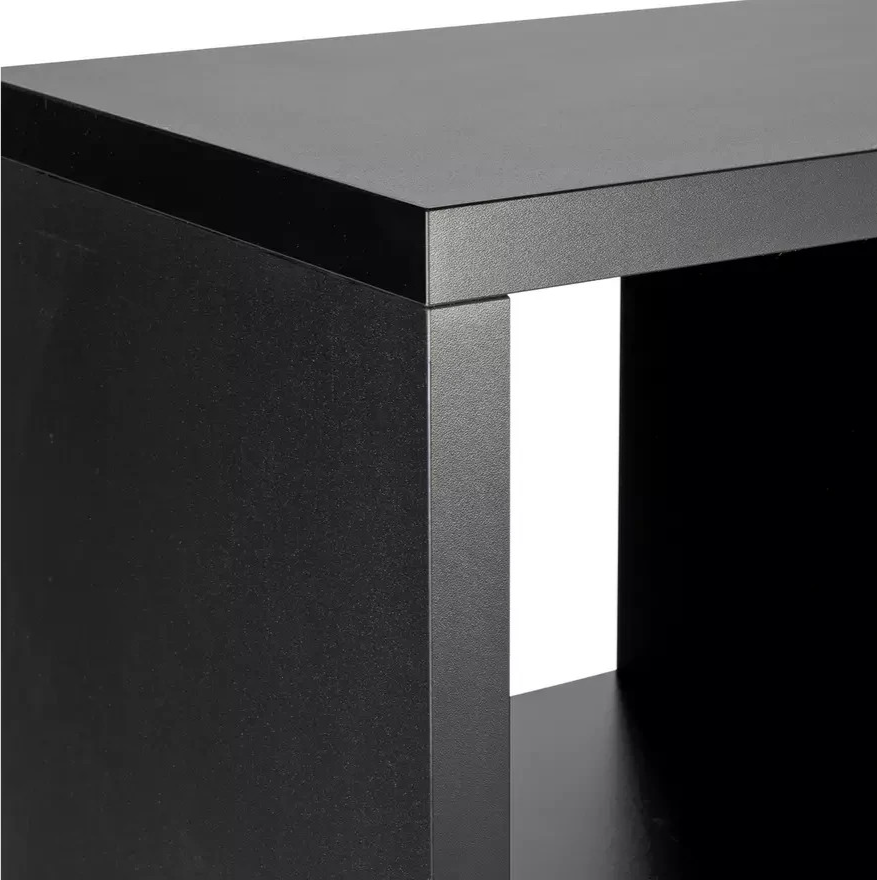 Squares Plus 16 Cube Storage Unit - Black | Contemporary Home Display