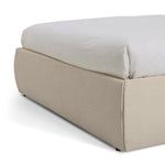 Orton Small Double End Lift Ottoman Bed - Beige | Practical Lift Access