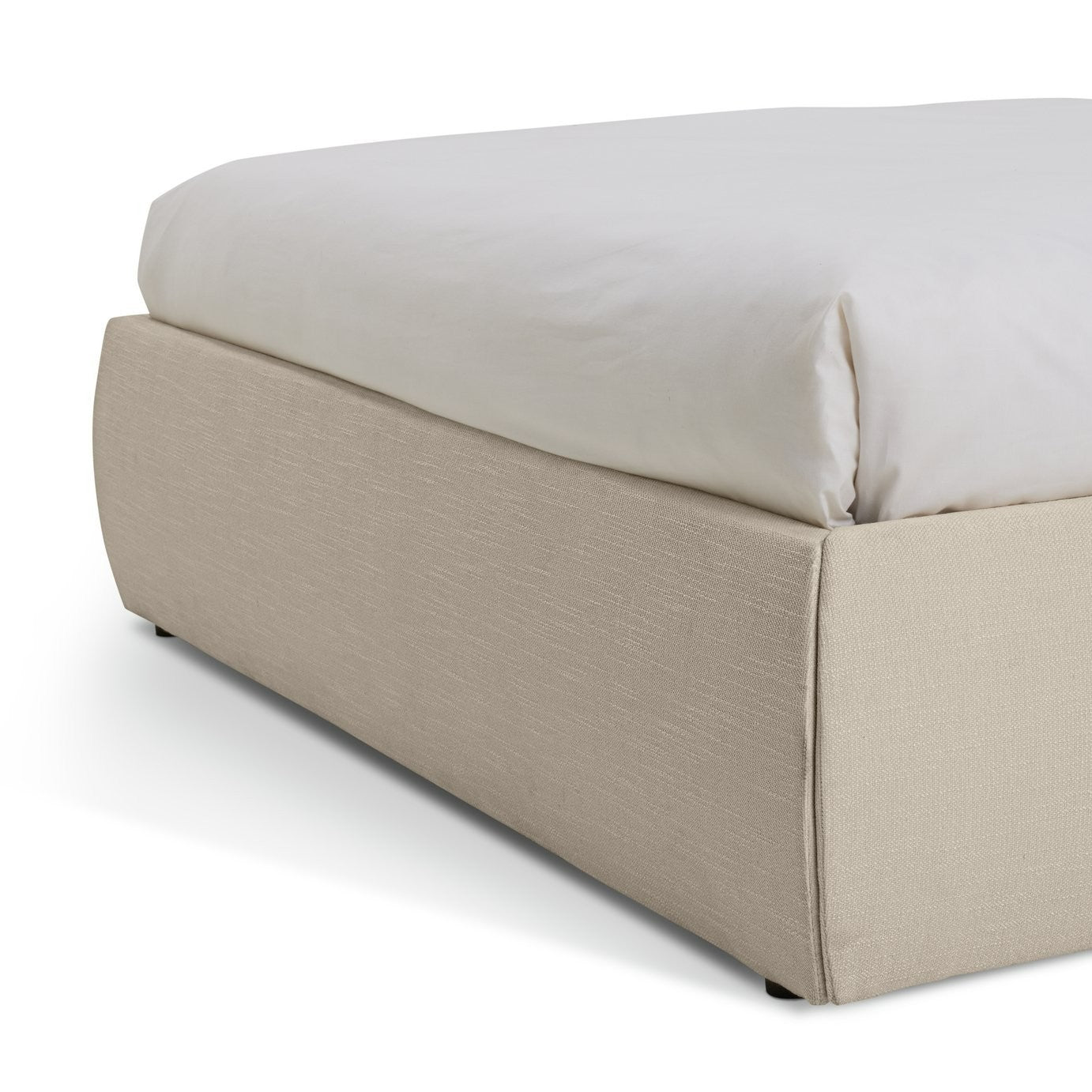 Orton Small Double End Lift Ottoman Bed - Beige | Practical Lift Access