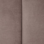 Home Pandora Velvet Storage Ottoman - Taupe | Soft Textured Surface