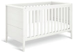 Cuggl Canterbury Nursery Cot Bed - White | Convertible cot bed