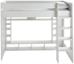 Habitat Gaming High Sleeper Bed Frame - White ( B Grade 48023 - 48028 - 48030 )