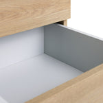Home Brisbane 4 Drawer Chest Oak ( B Grade-1019.)