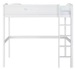 Home Mia High Sleeper Bed Frame - White ( B Grade )