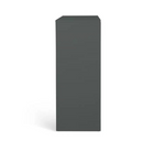 Home Chloe 2 Door Shoe Storage Cabinet - Grey | Grey Hallway Shoe Cupboard Unit