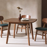 x Scion Esala Wood Veneer 4 Seater Dining Table |Impressive Minimalist Design