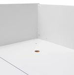 Jackson High Sleeper Bed Frame - White and Grey (B GRADE)