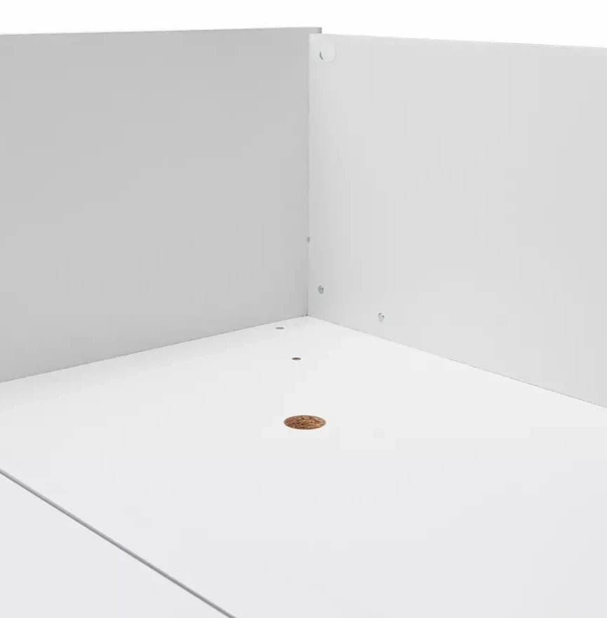 Jackson High Sleeper Bed Frame - White and Grey (B GRADE)