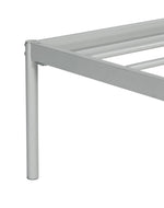 Freja Small Double Metal Bed Frame - Silver