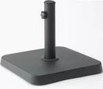 Concrete Parasol Base - Black