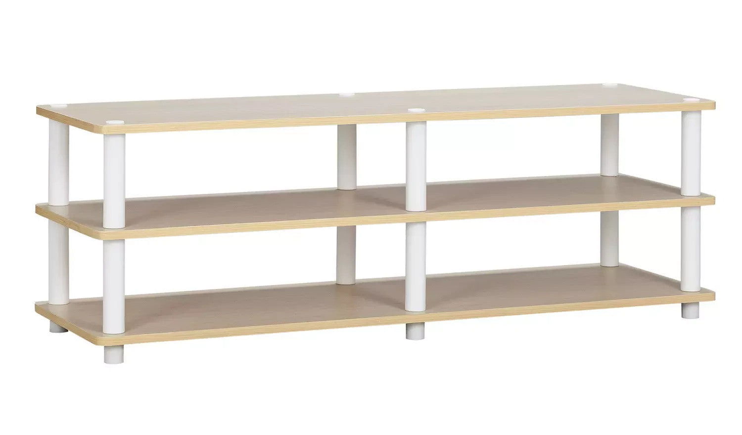 Verona TV Unit Light Wood Effect | Modern Living Room TV Stand Cabinet Furniture