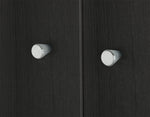 Home Malibu 4 Door 3 Drawer Wardrobe - Black Oak Eff | Combination wardrobe