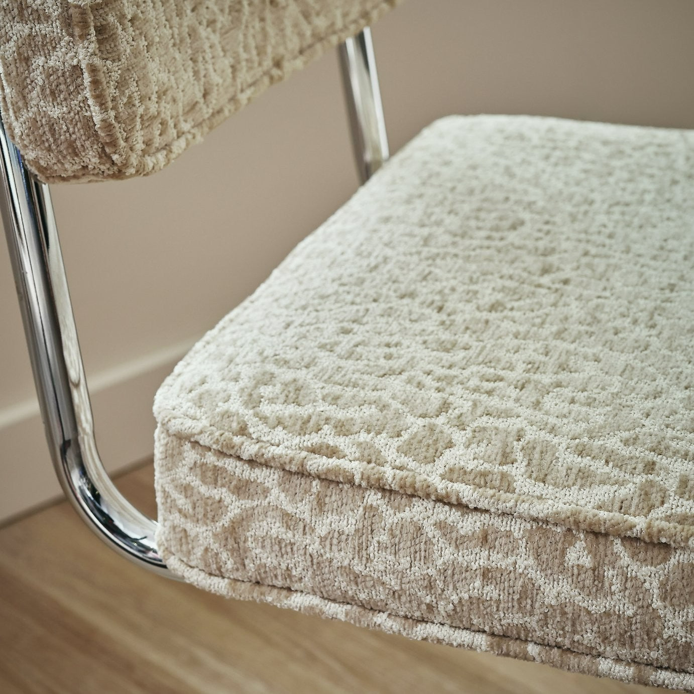 Enzu Metal Dining Chair - Leopard | Animal print interior furniture