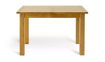 Home Ashwell Oak Extending Dining Table | Wooden Dining Room Furniture Table