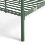Charlie Single Metal Bed Frame - Green