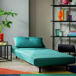 Habitat Roma Single Compact Fabric Chairbed - Teal