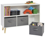 Liberty House Kids Storage Unit with Storage Bins - White ( B Grade 39527 )