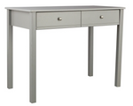 Brooklyn 2 Drawers Desk - Grey ( B Grade 15958 )